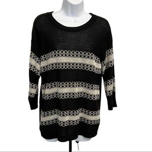 One A sheer light weight sweater Size XL